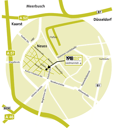 Neuss Anfahrt