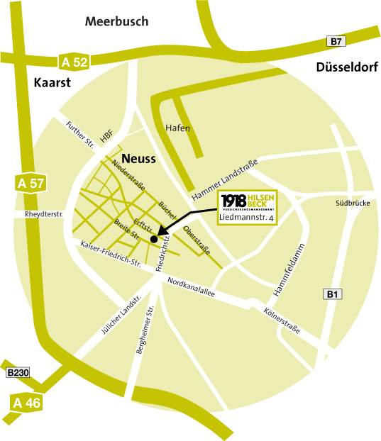 Neuss Anfahrt